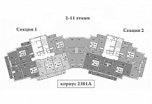 Корп. 2301А 2-11 этажи